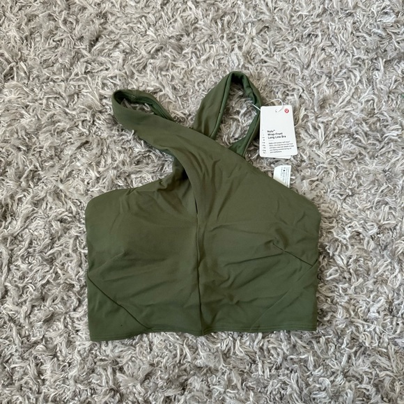 Lululemon Nulu Wrap-Front Longline Bra - Picture 3 of 6